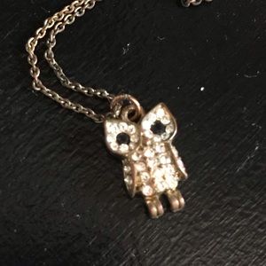 Vintage Y2K Dainty Owl Necklace